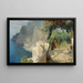 Capri - Othmar Brioschi — gerahmtes Bild an der Wand