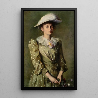 Ottilie Wilhelmine Roederstein - Portrait of Helene Roederstein The Painters Sister.webp