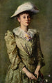 Portrait von Hélène Roederstein, der Schwester der Künstlerin - Ottilie Wilhelmine Roederstein — Ansicht des Kunstwerks