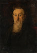 Portrait von Reinhard Roederstein, dem Vater der Malerin - Ottilie Wilhelmine Roederstein — gerahmtes Bild an der Wand