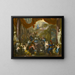La Mort de Didon - Ottmar Elliger le Jeune — gerahmtes Bild an der Wand