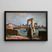 Pont à Avignon - Otto Geigenberger — gerahmtes Bild an der Wand