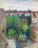Hinterhof - Otto Geigenberger — Ansicht des Kunstwerks