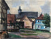 Haus in Franken, Burgellern Schloss im Landkreis Bamberg - Otto Geigenberger — Ansicht des Kunstwerks