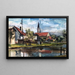 Landschaft mit Kirche - Otto Geigenberger — gerahmtes Bild an der Wand