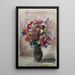 Blumenstrauß aus Rosen - Otto Geigenberger — gerahmtes Bild an der Wand