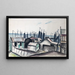 Volendam en Hollande - Otto Geigenberger — gerahmtes Bild an der Wand