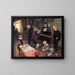 Ein Konzert der Kinder der Künstler und ihrer Spielkameraden - Otto Haslund — gerahmtes Bild an der Wand