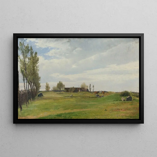Otto Haslund - A bornholmish paddock.webp
