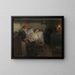 La mort est proche - Otto Heichert — gerahmtes Bild an der Wand