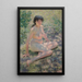 Juli - Otto Henry Bacher — gerahmtes Bild an der Wand