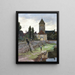 Die Tür von Rothenburg in Dinkelsbühl - Otto Kubel — gerahmtes Bild an der Wand