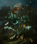 Chardons et papillons - Otto Marseus van Schrieck — Ansicht des Kunstwerks