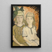 Helga und Eva Goerger - Otto Mueller — gerahmtes Bild an der Wand