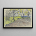 Landschaft - Otto Mueller — gerahmtes Bild an der Wand