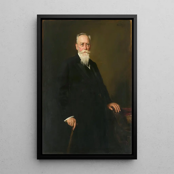 S.E. der Baron Johann Ferdinand von und zu Bodman - Otto Propheter — gerahmtes Bild an der Wand