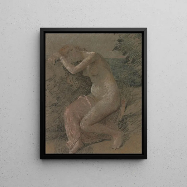 Otto Scholderer - The nymph.webp