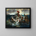 Hochzeitsprozession von Neptun und Amphitrite - Otto Seitz — gerahmtes Bild an der Wand
