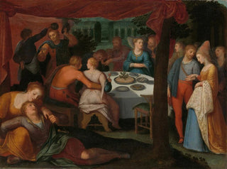 Ein nächtliches Bankett - Otto van Veen — Ansicht des Kunstwerks