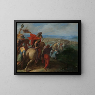 Otto van Veen - The Romans nearly Overpower the Army of Julius Civilis through the Treachery of a Batavian.webp