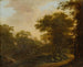Landschaft mit Weg im Wald - Ottomar Hackius — Ansicht des Kunstwerks
