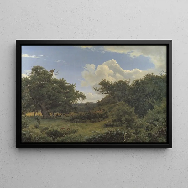 P C Skovgaard - Oak Trees in Nordskoven near Jgerspris Zealand.webp