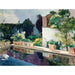 Reproduktion des Gemäldes Palais de l'Étang, jardins royaux de Séville - Joaquin Sorolla