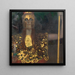 Pallas Athene - Gustav Klimt — gerahmtes Bild an der Wand