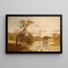 Landschaft - Pantaleon Szyndler — gerahmtes Bild an der Wand