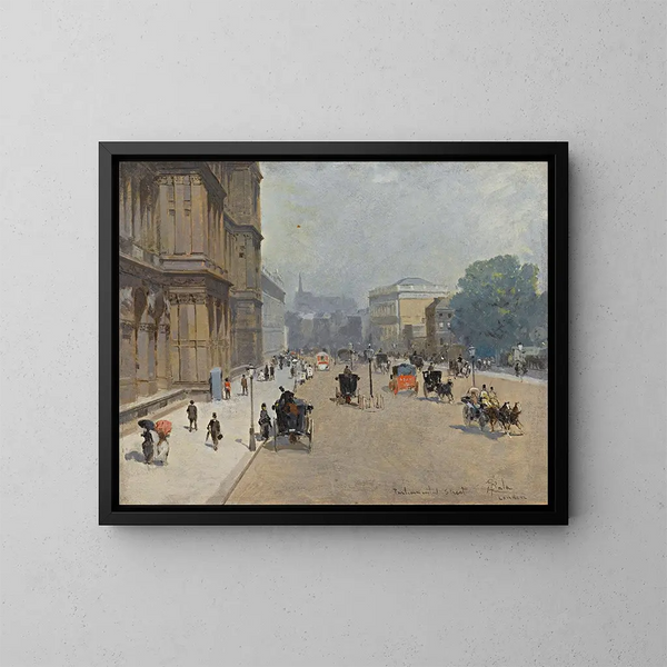 Rue du Parlement, Londres - Paolo Sala — gerahmtes Bild an der Wand