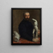 Alessandro Vittoria - Paolo Véronèse — gerahmtes Bild an der Wand