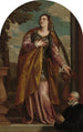 Sainte Lucie und ein Spender - Paolo Véronèse — Ansicht des Kunstwerks