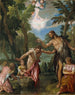 Le baptême du Christ - Paolo Véronèse — Ansicht des Kunstwerks