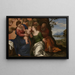 Das mystische Heilige Catherine von Alexandria - Paolo Véronèse — gerahmtes Bild an der Wand