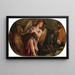 Die Symbole der vier Evangelisten - Paolo Véronèse — gerahmtes Bild an der Wand