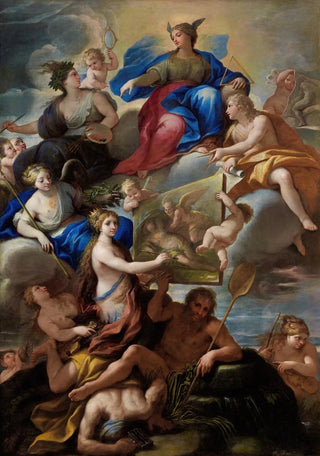 Paolo de Matteis - Allegory of Knowledge and the Arts in Naples.webp