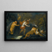 Pan und Syrinx - Paolo de Matteis — gerahmtes Bild an der Wand