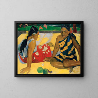 Zwei tahitianische Frauen - Paul Gauguin