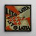 Parole en liberté futuristische olfaktorische taktile thermische Pl 1 - Filippo Tommaso Marinetti — gerahmtes Bild an der Wand