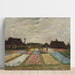 Reproduktion des Gemäldes Parterres de fleurs en Hollande - Vincent van Gogh