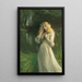 Ophélie - Pascal-Adolphe-Jean Dagnan-Bouveret — gerahmtes Bild an der Wand