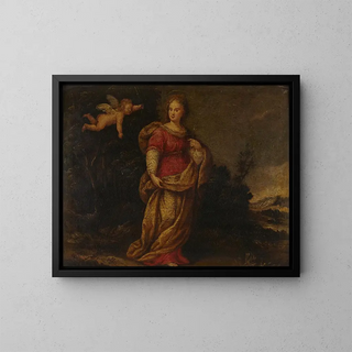 Sainte Lucie - Pasquale Ottino — gerahmtes Bild an der Wand