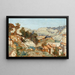 Landschaft bei Roquevaire in der Provence - Paul-Camille Guigou — gerahmtes Bild an der Wand