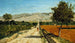Landschaftsgemälde der Provence, Blick auf Saint-Saturnin-lès-Apt - Paul-Camille Guigou — Ansicht des Kunstwerks