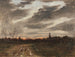 Abendstimmung nach dem Regen auf dem Weg nach Niedergrunstedt - Paul Baum — Ansicht des Kunstwerks