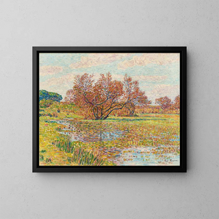 Paul Baum - Landscape in Arles.webp