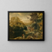 Le Viol de Ganymède - Paul Bril — gerahmtes Bild an der Wand