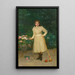 Spielbereit - Paul Charles Chocarne-Moreau — gerahmtes Bild an der Wand