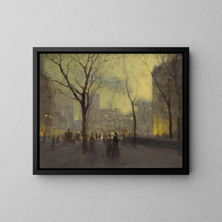 Paul Cornoyer - Plaza Hotel in the Rain.webp