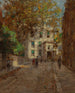 Das Dorf von New York - Paul Cornoyer — Ansicht des Kunstwerks